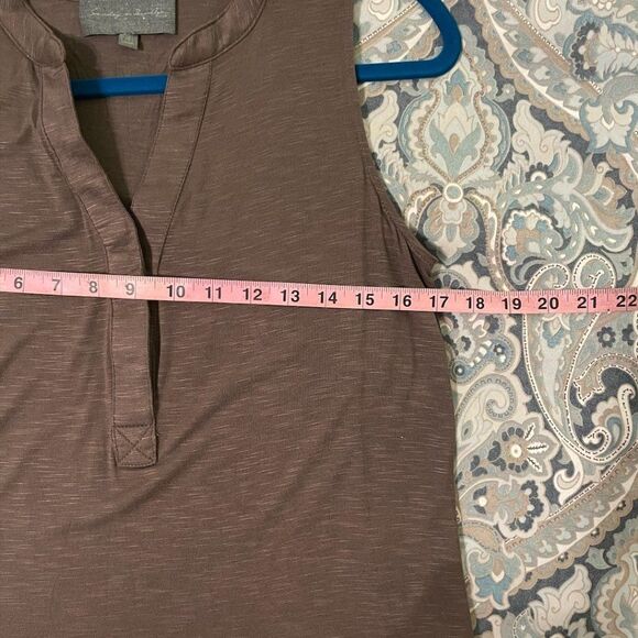 Anthropologie Split Tone Tank (S) - Picture 8 of 9